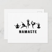 Carte Postale Namaste (Devant / Derrière)