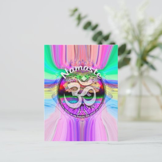 Carte Postale Namaste (Debout devant)