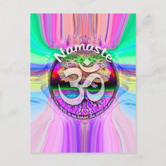 Carte Postale Namaste (Devant)