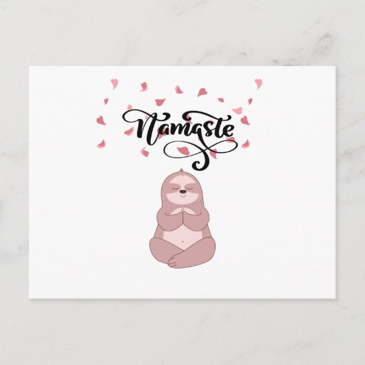 Carte Postale namaste (Devant)