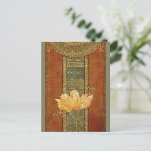 Carte postale Namaste (Debout devant)