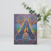 Carte Postale namaste 2010 as postcard (Debout devant)