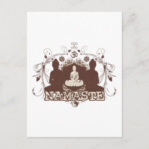 Carte Postale Namaste Bouddha