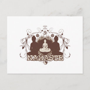 Carte Postale Namaste Bouddha