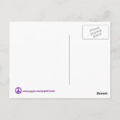 Carte Postale Namaste en anglais et hindi (Dos)