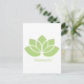 Carte Postale Namaste Lotus (Debout devant)