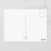 Carte Postale N'amenez jamais à sous-estimer la différence que v (Dos)