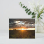 Carte Postale Namibia - Sunset over the plains postcard (Debout devant)