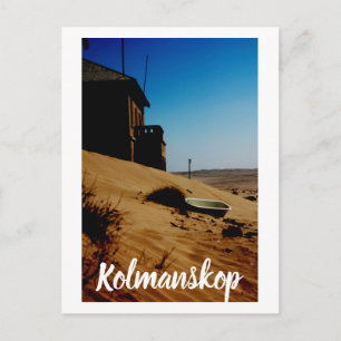 Carte Postale Namibie Kolmanskop House Dune Paysage Ville fantôm