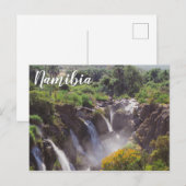 Carte Postale Namibie Kunene River Epupa Falls Paysage Nature (Devant / Derrière)