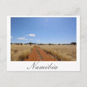 Carte Postale Namibie Marienfluss Savannah Paysage Nature
