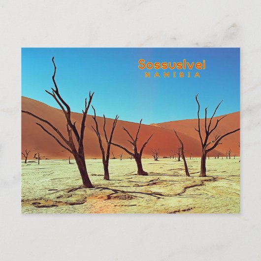 Carte Postale Namibie Sossuslvei (Devant)