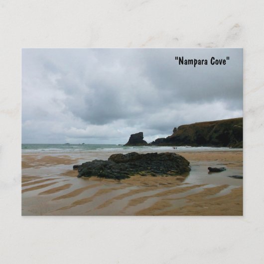 Carte Postale Nampara Cove Porthcothan Bay Cornwall Angleterre (Devant)