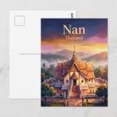 Carte Postale Nan Thaïlande (Devant / Derrière)