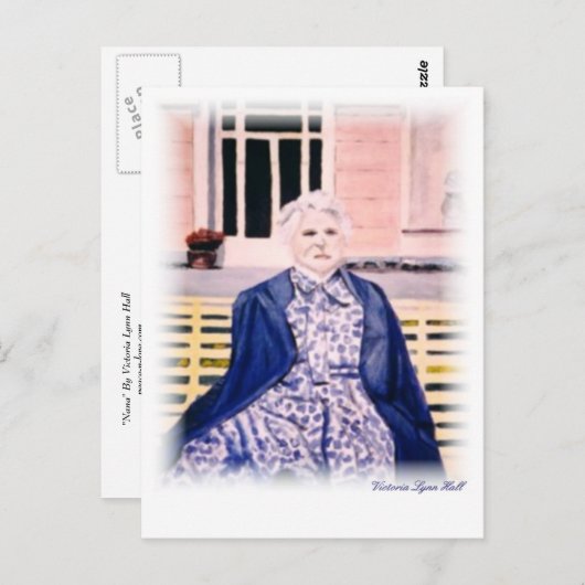 Carte postale "Nana" (Devant / Derrière)