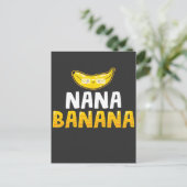 Carte Postale Nana Banana Grand-mère Grand-mère drôle (Debout devant)