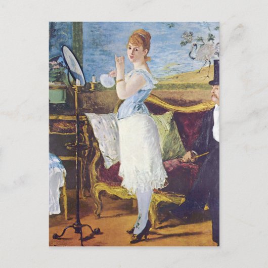 Carte Postale Nana par Edouard Manet (Devant)