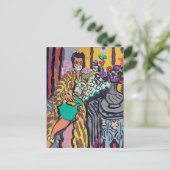 Carte Postale Nancy dans le masque de santé (Debout devant)