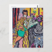 Carte Postale Nancy dans le masque de santé (Devant / Derrière)