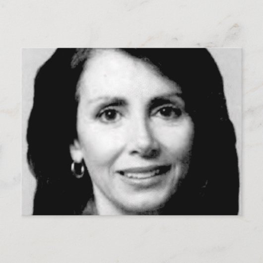 Carte Postale Nancy Pelosi Young Photo du Congrès (Devant)