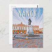 Carte Postale Nancy Photo Vintage  (Devant / Derrière)