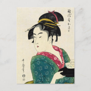 Carte Postale Naniwaya Okita Geisha