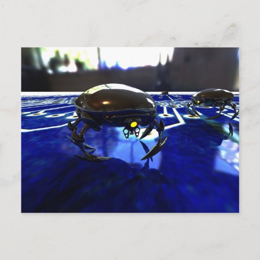 Carte postale Nano Bots (Devant)