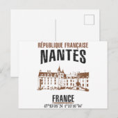 Carte Postale Nantes (Devant / Derrière)