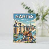 Carte Postale Nantes France (Debout devant)