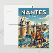 Carte Postale Nantes France (Devant / Derrière)