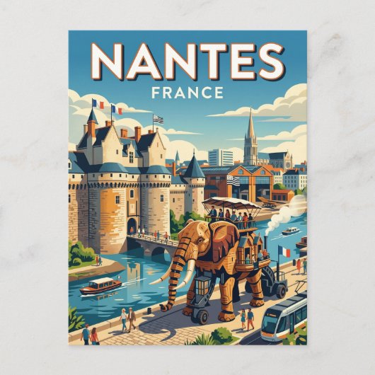 Carte Postale Nantes France (Devant)