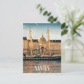 Carte Postale Nantes Photo Vintage  (Debout devant)