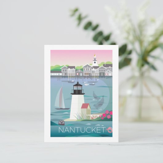 Carte postale Nantucket (Debout devant)