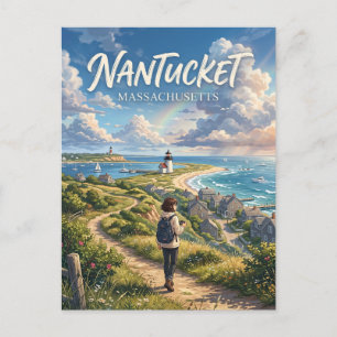 Carte Postale Nantucket États-Unis