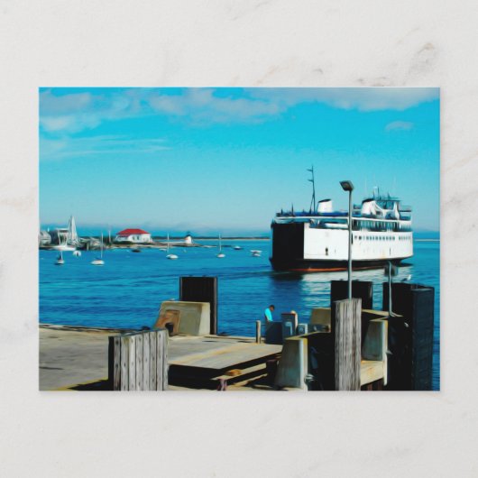 Carte Postale Nantucket Ferry (Devant)