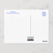 Carte Postale Nantucket MA Cape Cod Boat in Harbour Post Card (Dos)