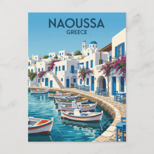 Carte Postale Naoussa, Paros Grèce