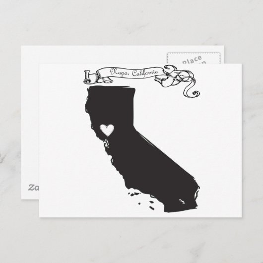 Carte Postale Napa (Devant / Derrière)