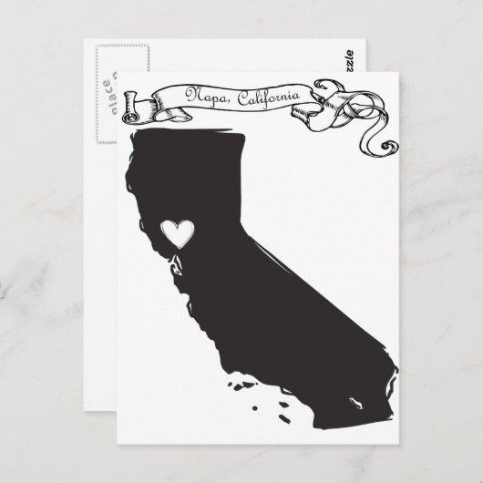 Carte Postale Napa (Devant / Derrière)