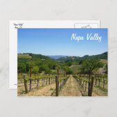 Carte Postale Napa Valley (Devant / Derrière)