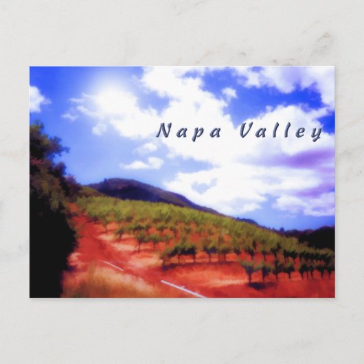 Carte Postale Napa Valley (Devant)