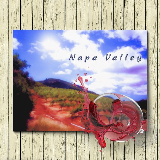 Carte Postale Napa Valley