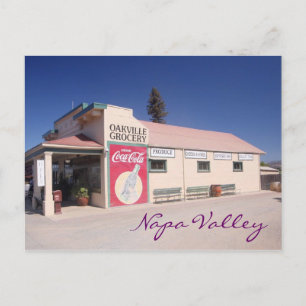 Carte Postale Napa Valley grocery