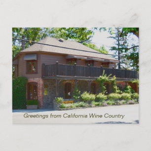 Carte Postale Napa Valley Wine Country - Yountville