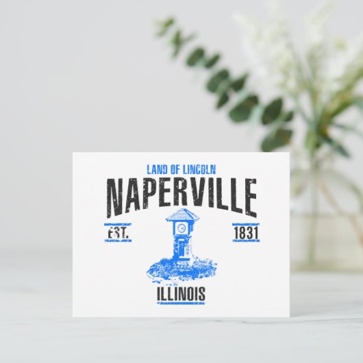 Carte Postale Naperville (Debout devant)