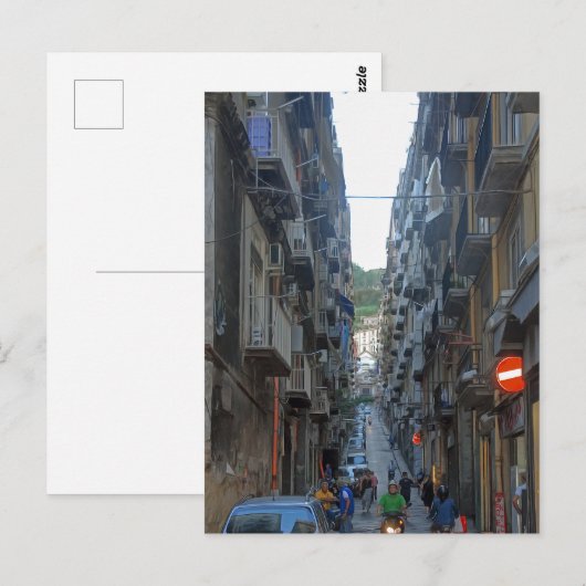 Carte Postale Naples. #29. (Devant / Derrière)