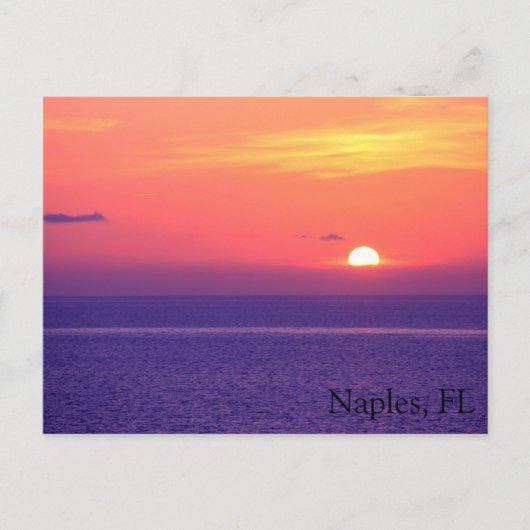 Carte Postale Naples, FL (Devant)