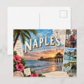 Carte Postale Naples Floride (Devant / Derrière)