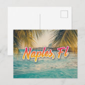 Carte Postale Naples floride rêve  (Devant / Derrière)