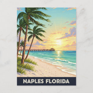 Carte Postale Naples Floride Travel